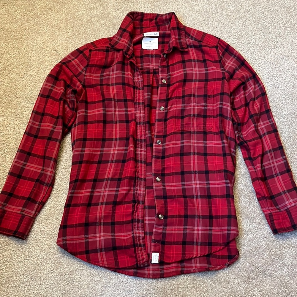 American eagle red flannel